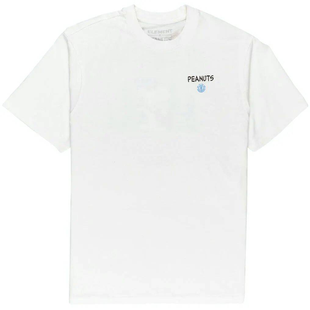 Element Peanuts Good Times T Shirt - Optic White