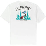 Element Peanuts Good Times T Shirt - Optic White