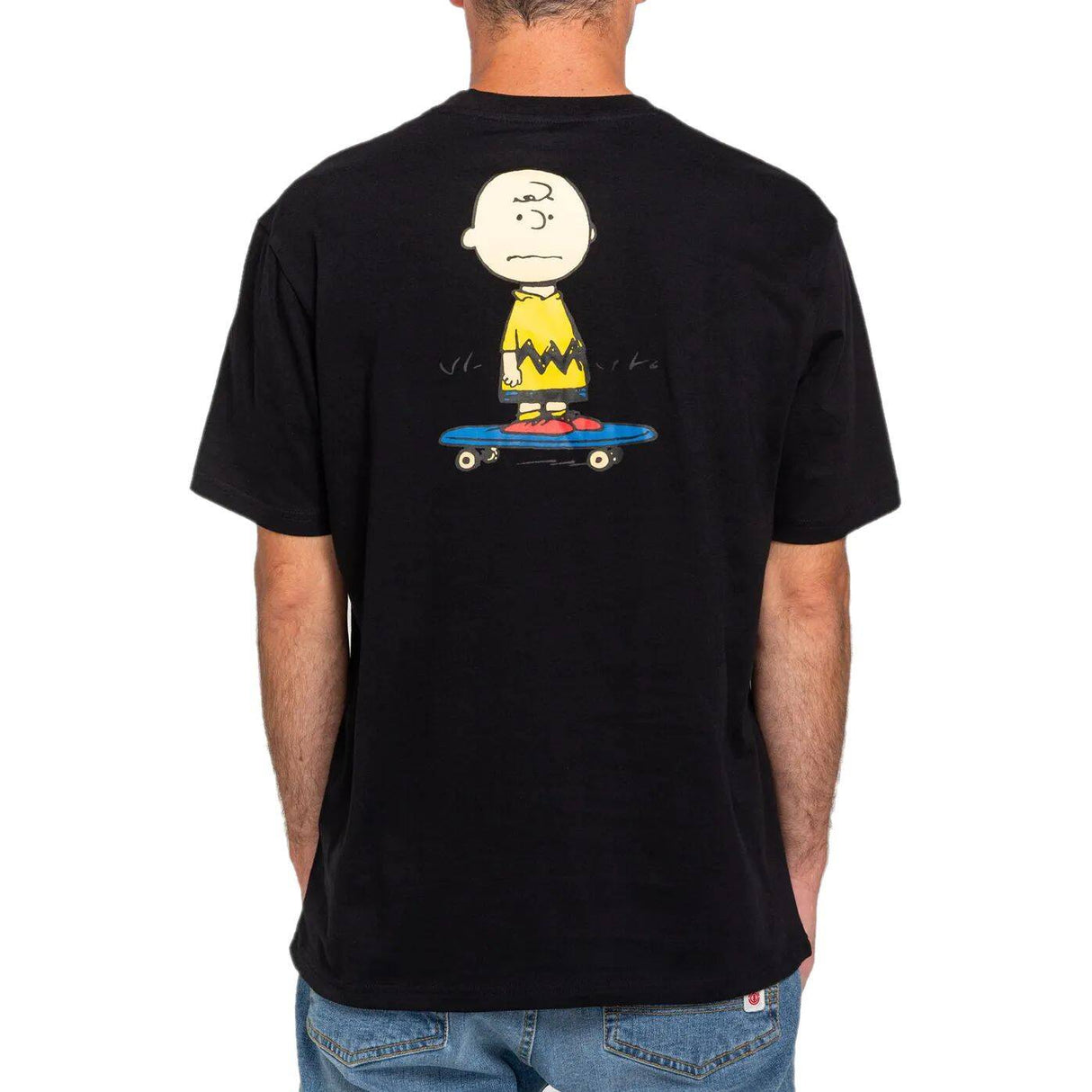Element Peanuts Kruzer T Shirt - Flint Black