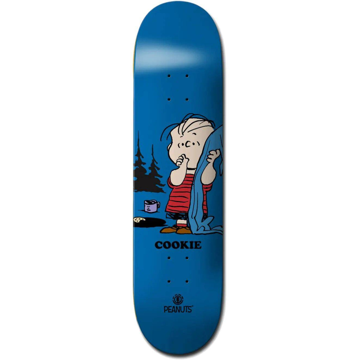 Element Peanuts Linus x Cookie Skateboard Deck - 8.4''