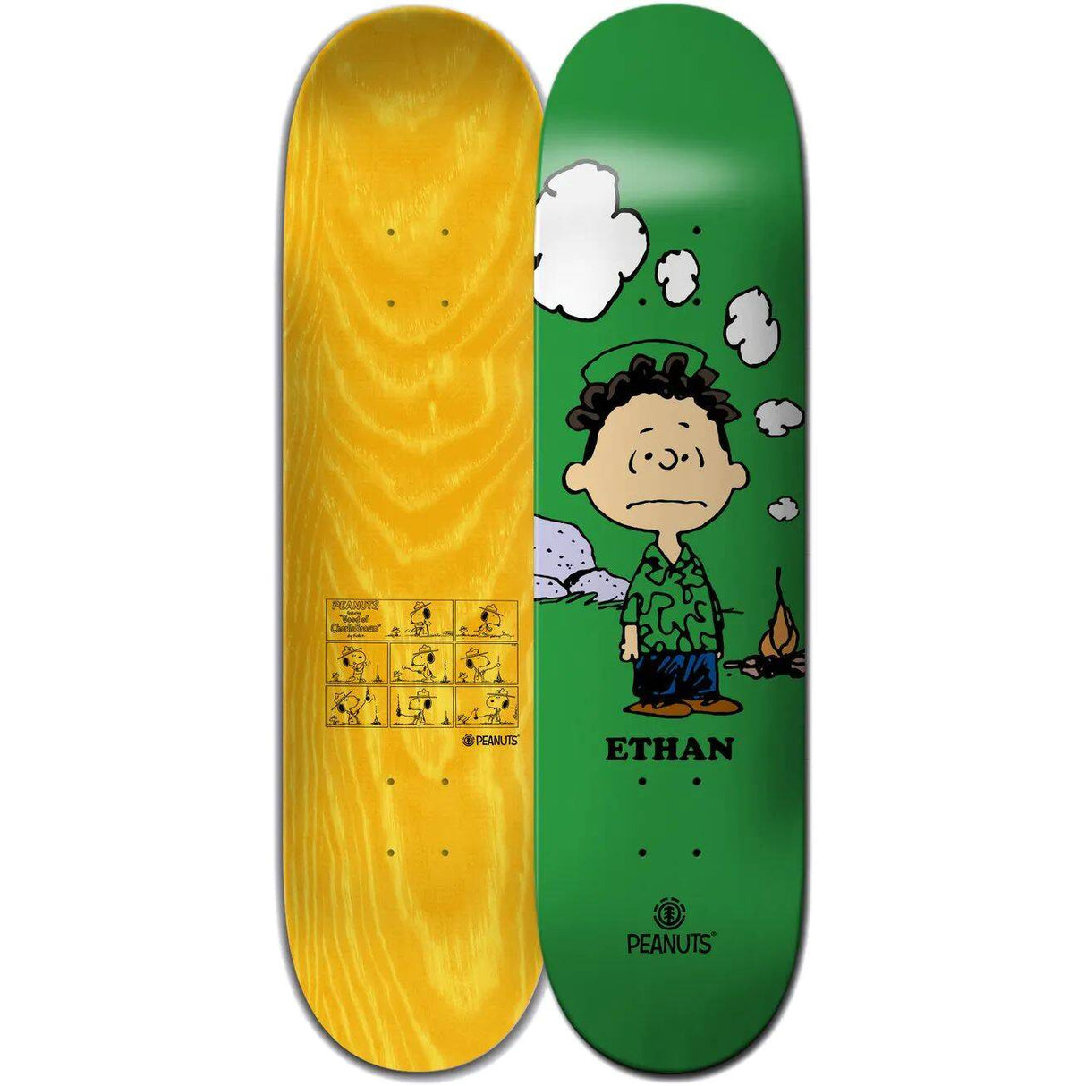 Element Peanuts Roy x Loy Skateboard Deck - 8.25''