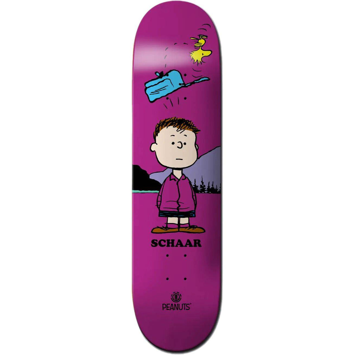 Element Peanuts Shermy x Schaar Skateboard Deck - 8.38''