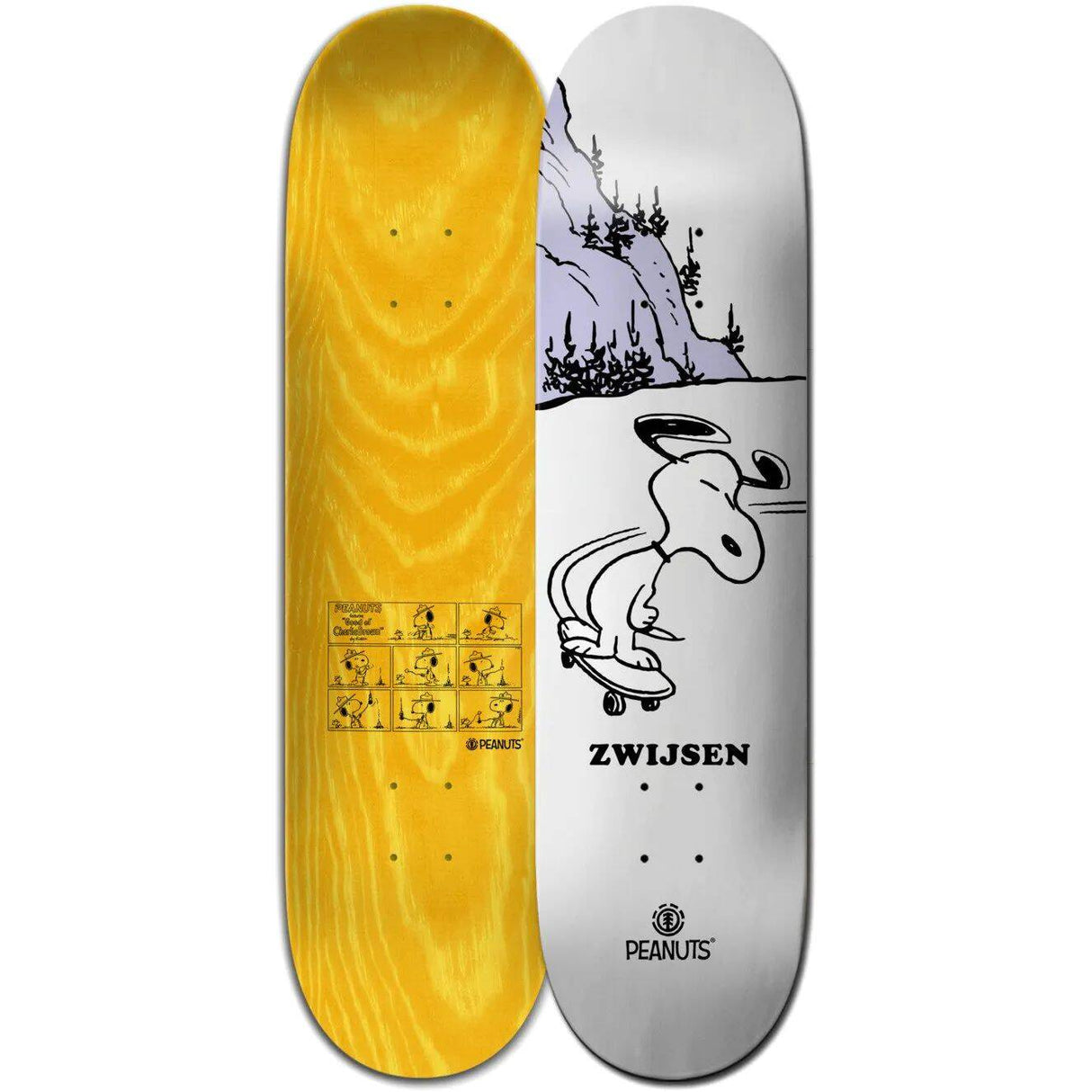Element Peanuts Snoopy x Phil Skateboard Deck - 8.125''