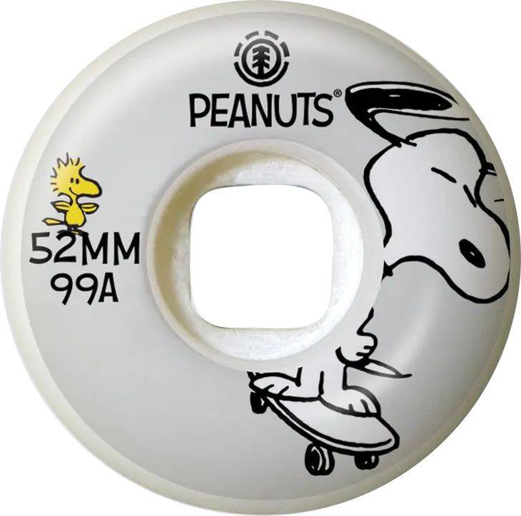 Element Peanuts Squad Skateboard Wheels - 52mm