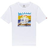 Element Peoria Boys T Shirt - Optic White