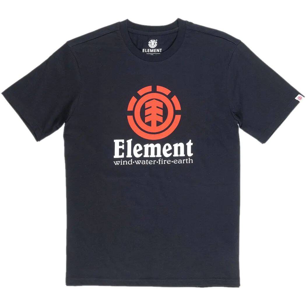 Element Vertical T Shirt - Flint Black