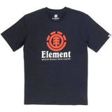Element Vertical T Shirt - Flint Black