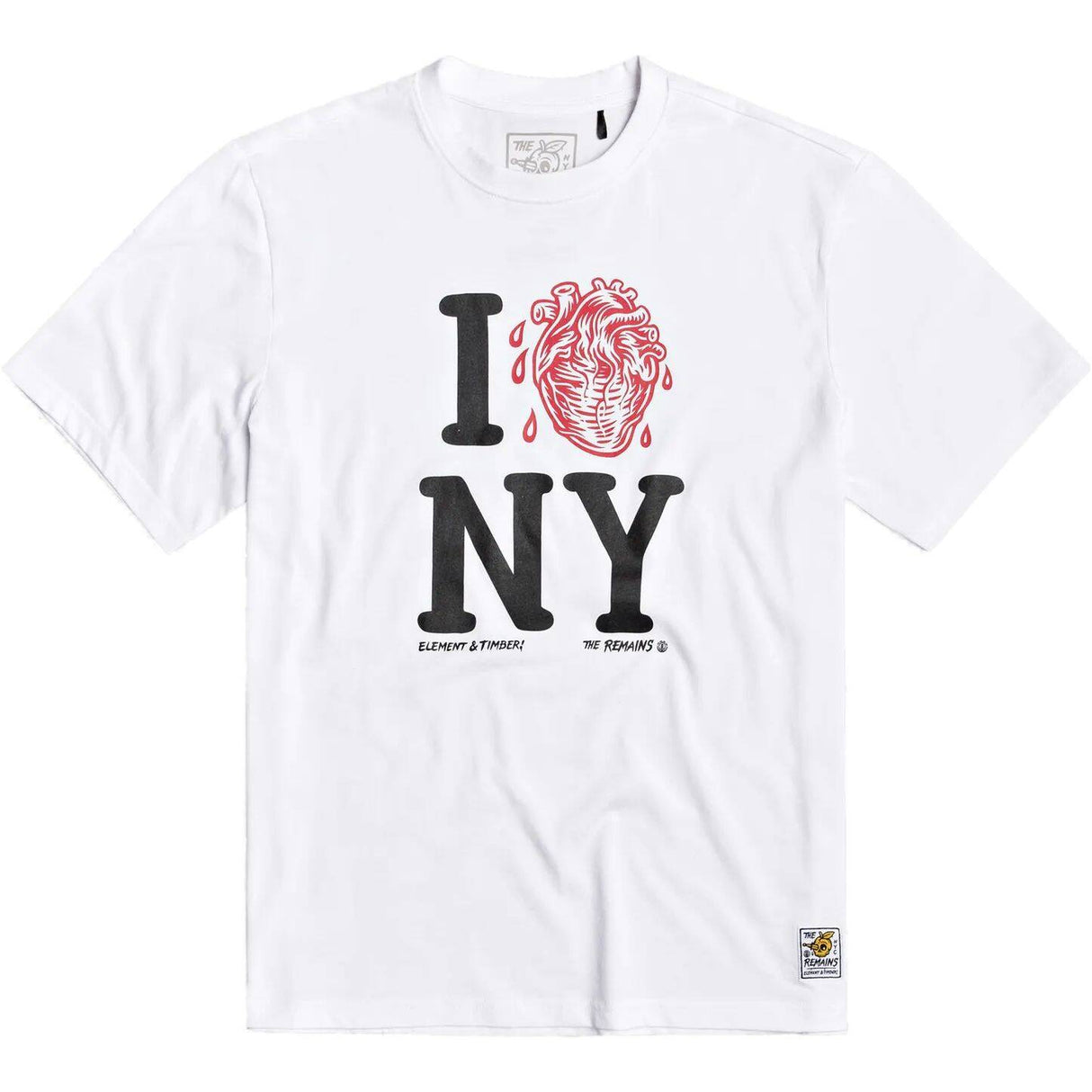 Element I Heart T Shirt - Optic White