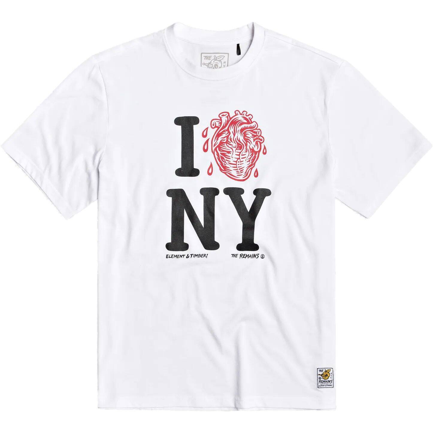 Element I Heart T Shirt - Optic White