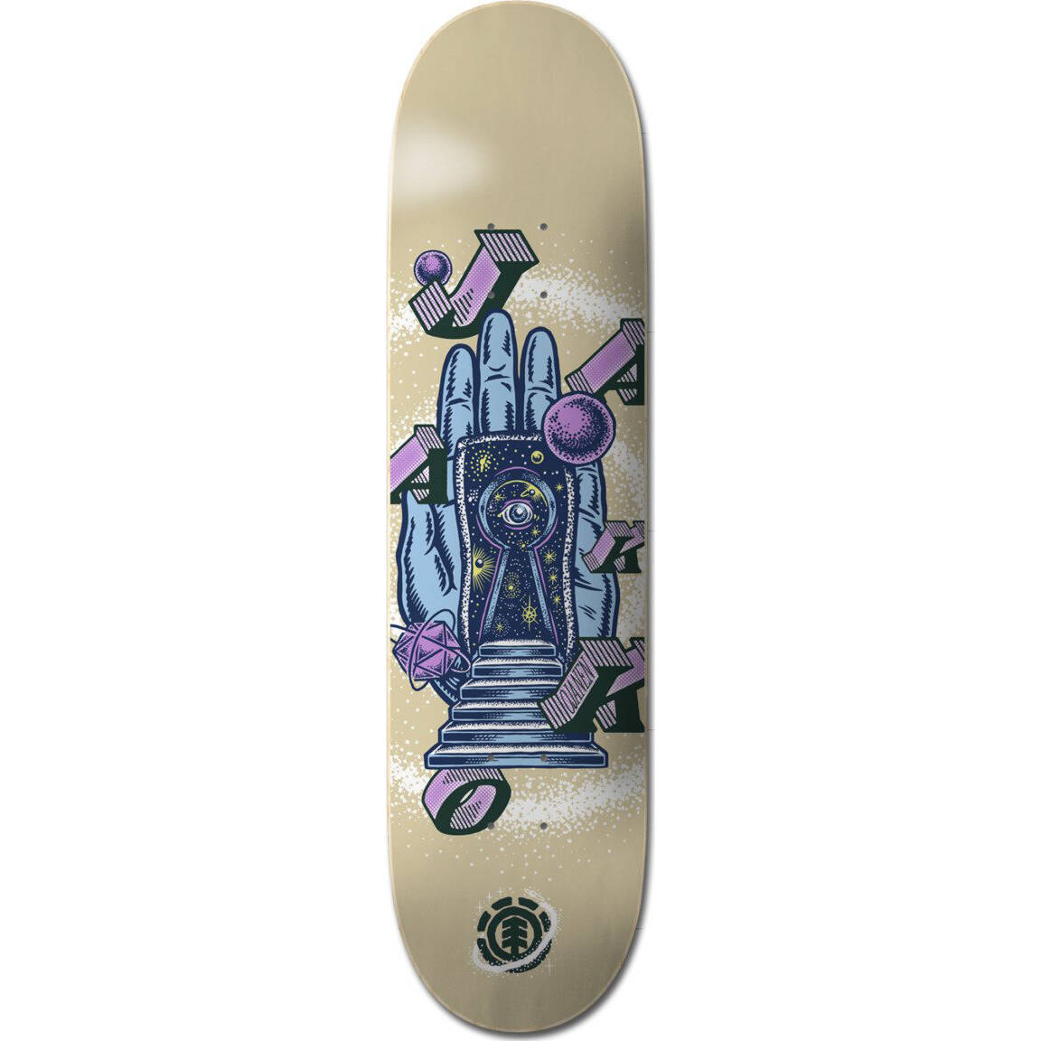 Element Space Case Skateboard Deck - Jaakko 8.25''