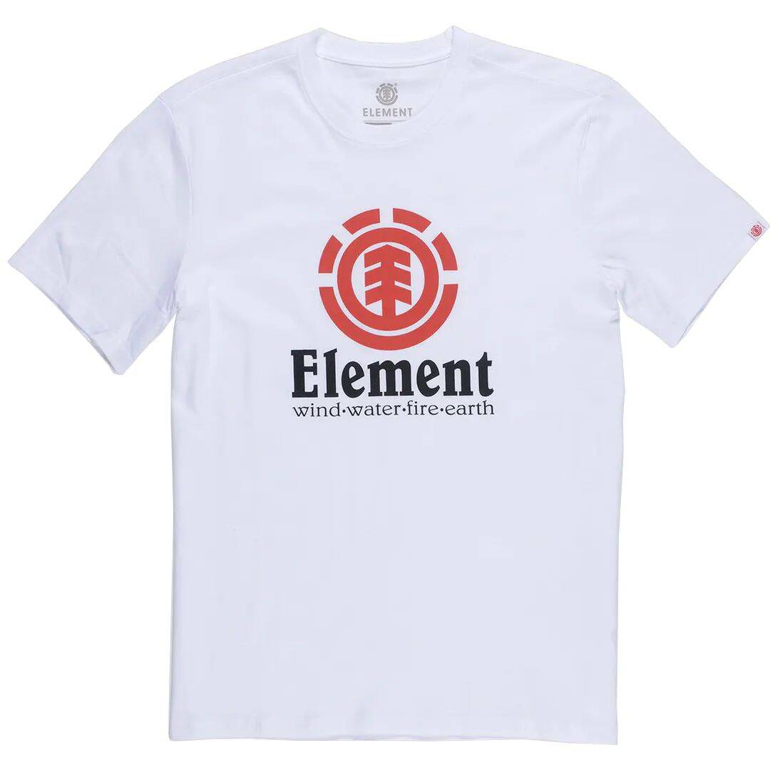 Element Vertical T Shirt - Optic White