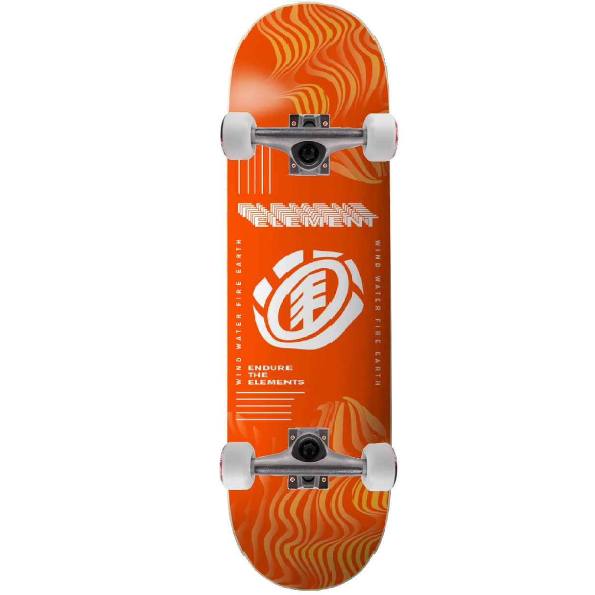 Element Disconnect Custom Skateboard - Fire 8.38"