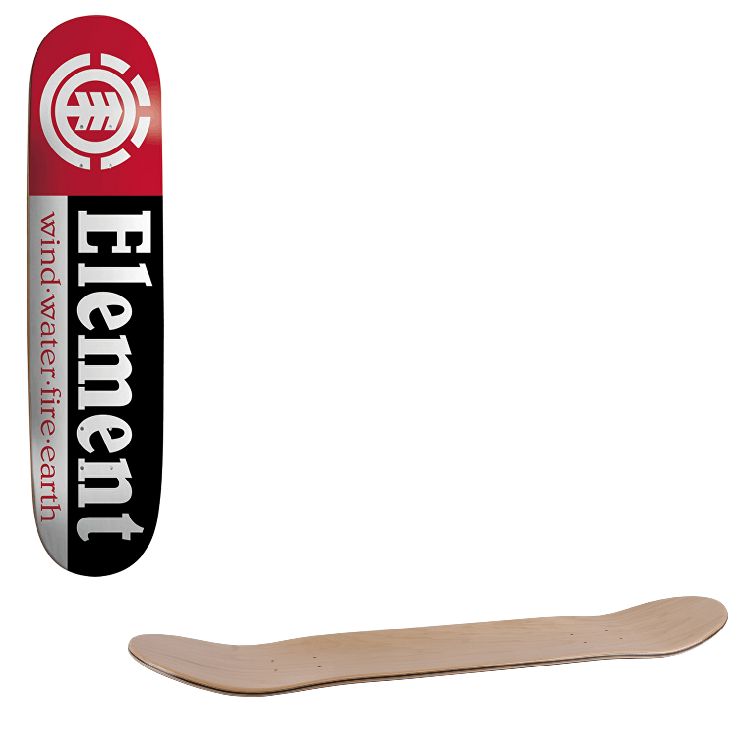 Element Section Skateboard Deck - 7.75''