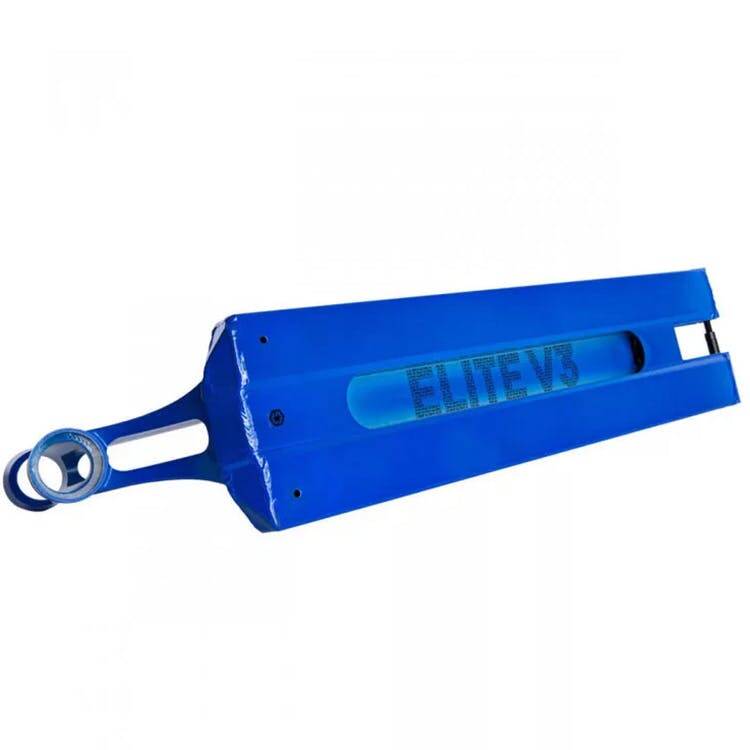 Elite Supreme V3 Scooter Deck - Translucent Blue 22.5'' x 5''
