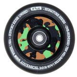Elite 110mm Camo Air-Ride Scooter Wheel - Black PU
