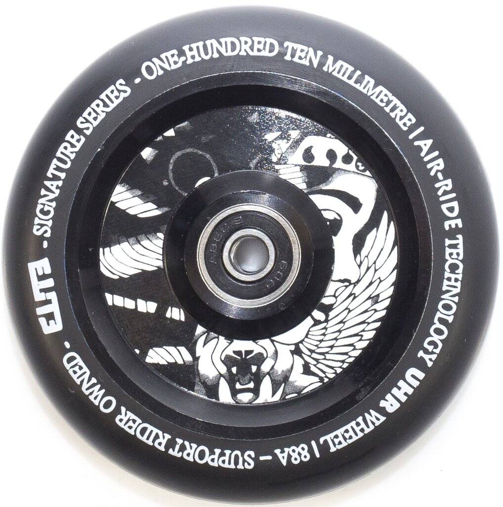 Versatyl x District Custom Stunt Scooter - Black/Chrome