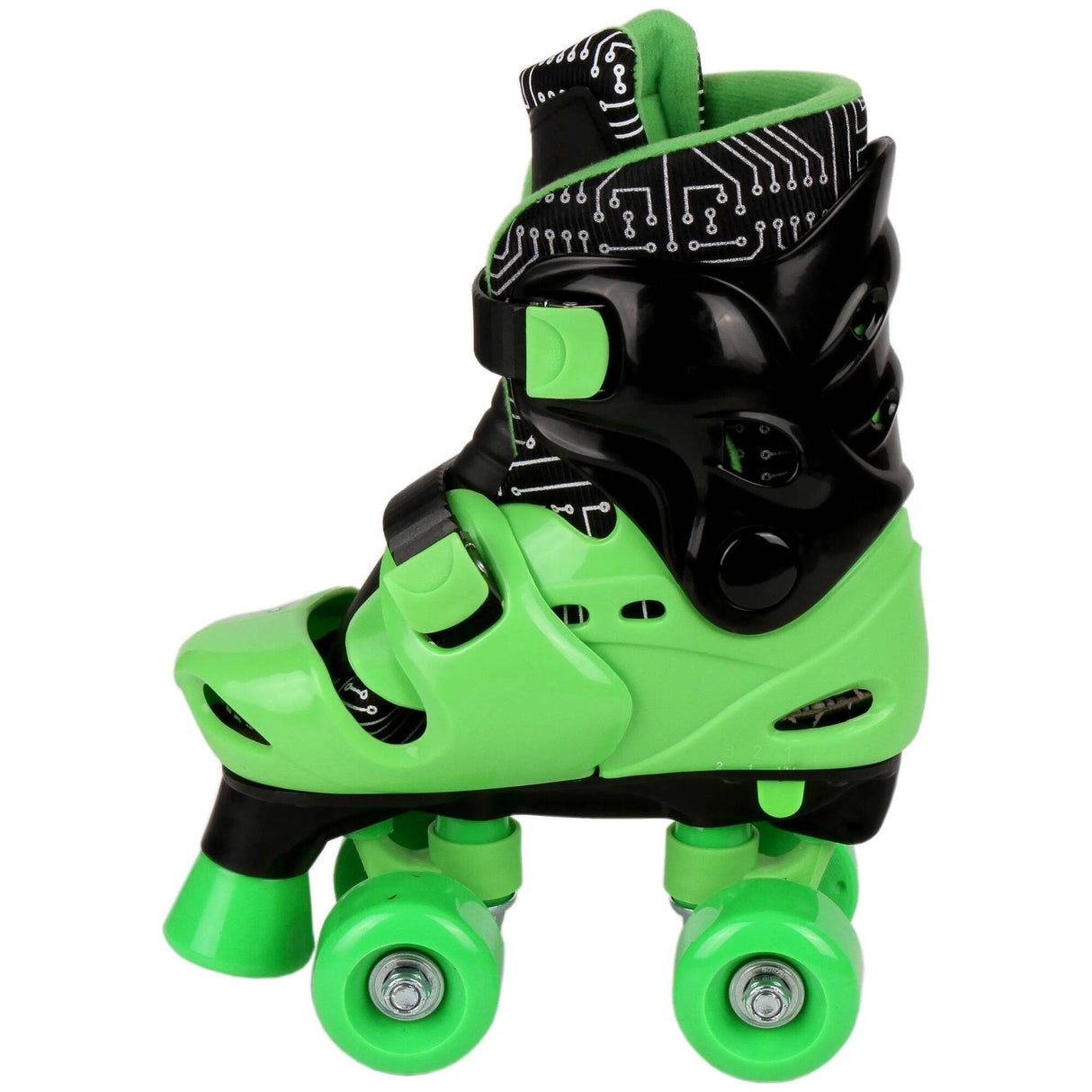 Elektra Quad Roller Skates - Green (J13 - UK2)