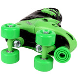 Elektra Quad Roller Skates - Green (J13 - UK2)