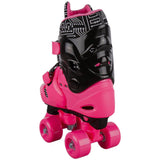 Elektra Kids Quad Roller Skates - Pink (J13 - UK2)