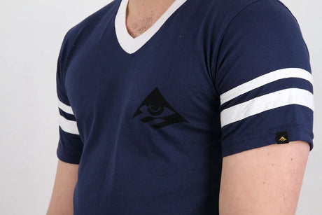 Emerica Toy Stripe T Shirt - Blue