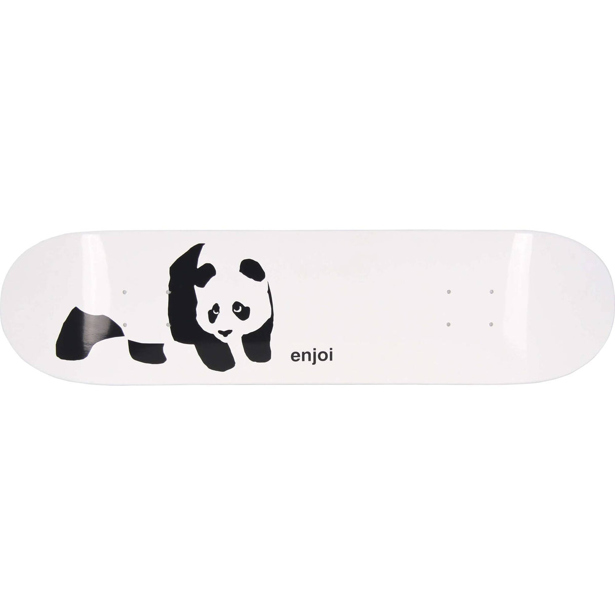 Enjoi Whitey Panda Logo R7 Skateboard Deck - 8.5"