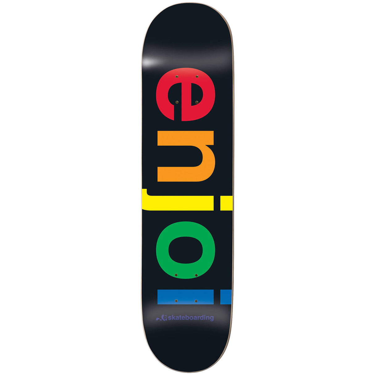 Enjoi Spectrum R7 Skateboard Deck - Black 8"