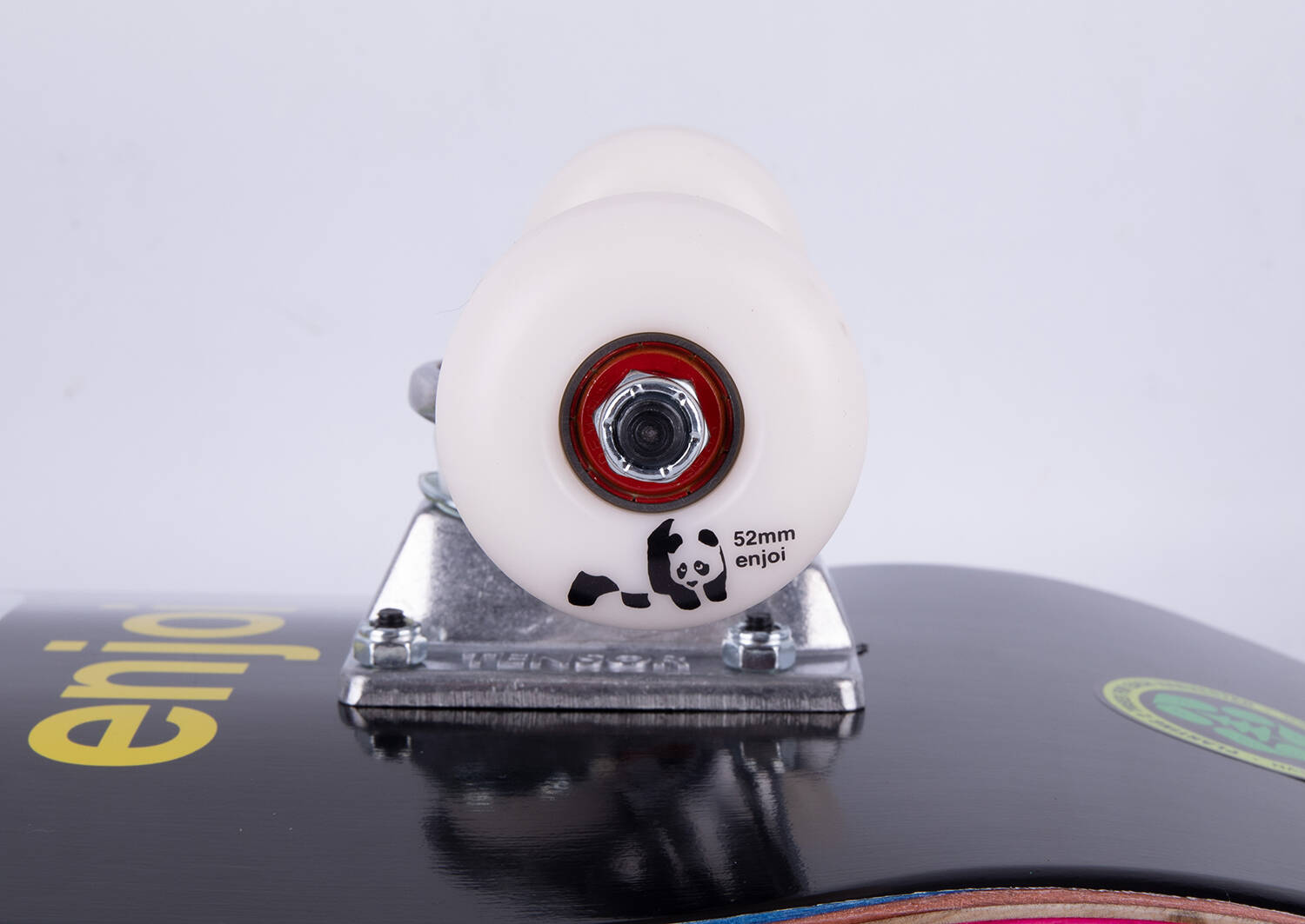 Enjoi Abduction Glow in the Dark Complete Skateboard - Black 8"