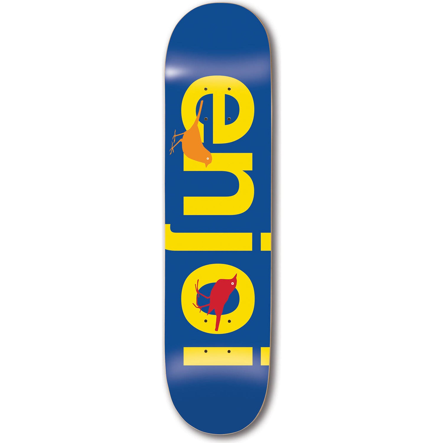 Enjoi Bird Watcher Skateboard Deck - Blue 8"