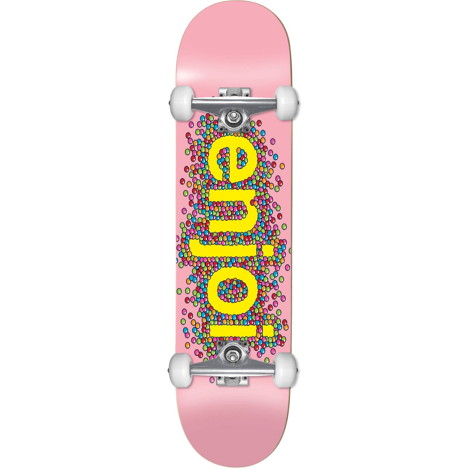 Enjoi Candy Coated Complete Skateboard - Pink 8.25"
