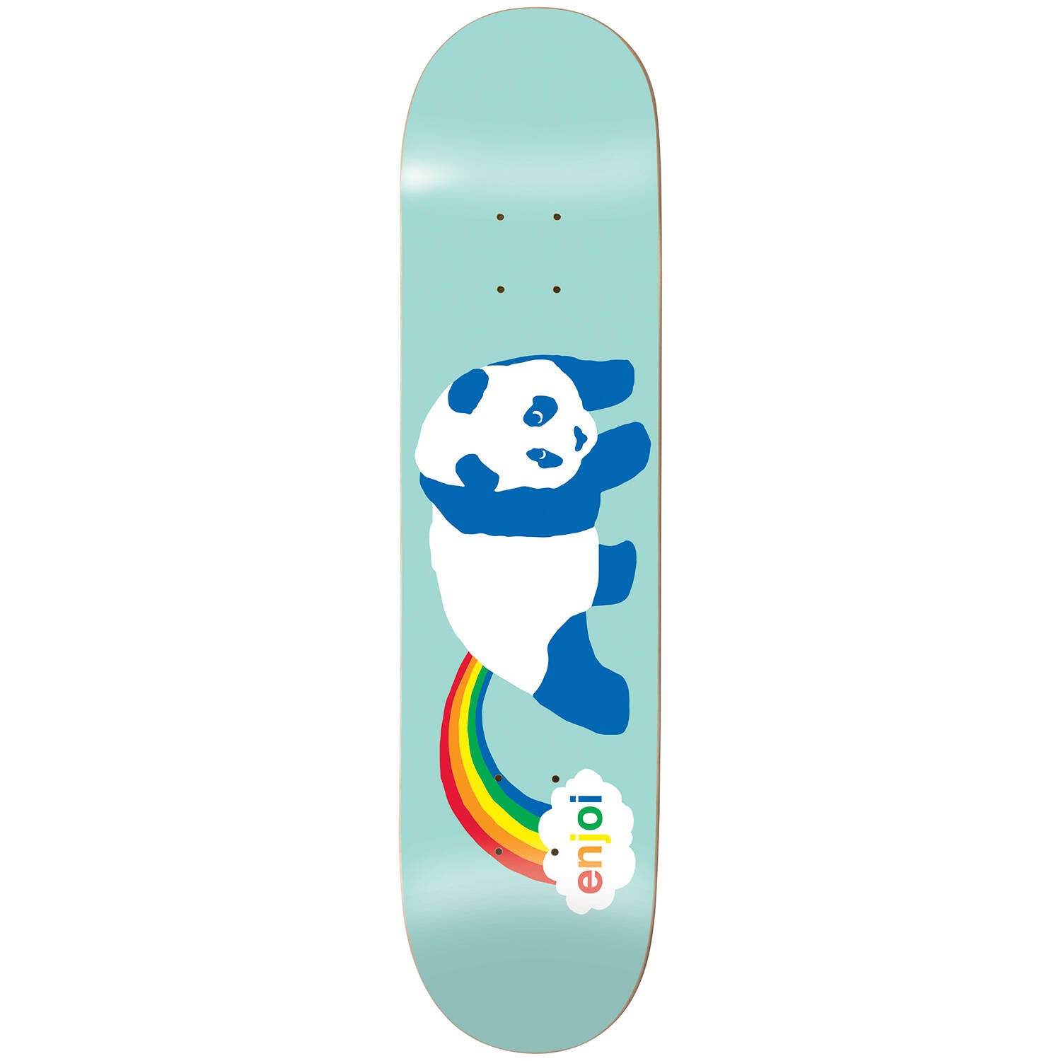 Enjoi Rainbow Fart Skateboard Deck - Mint 8.25"
