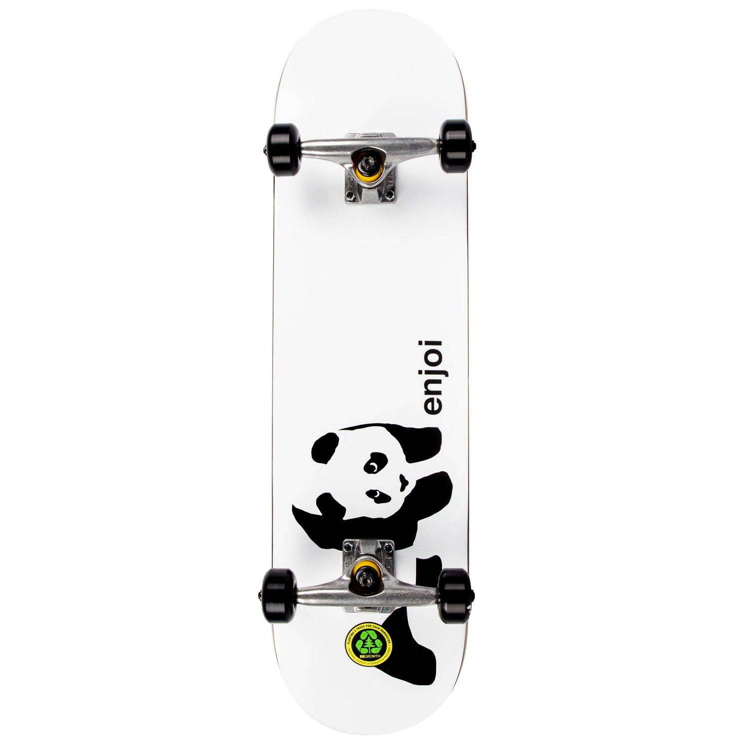 Enjoi Whitey Panda Complete Skateboard - 8"