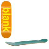 Enjoi Blank Skateboard Deck - Orange 8.5"