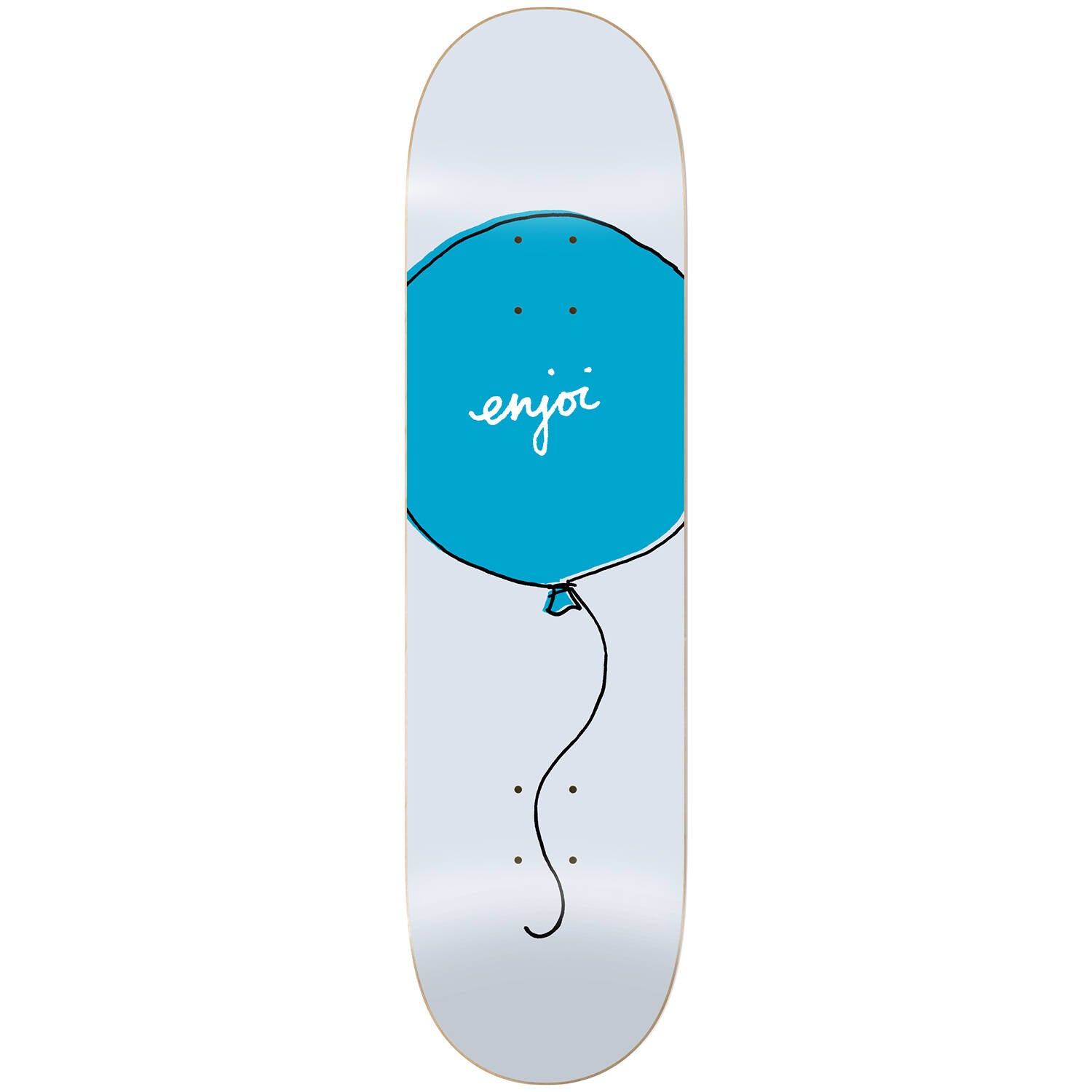 Enjoi Float Skateboard Deck - Blue 8.5"