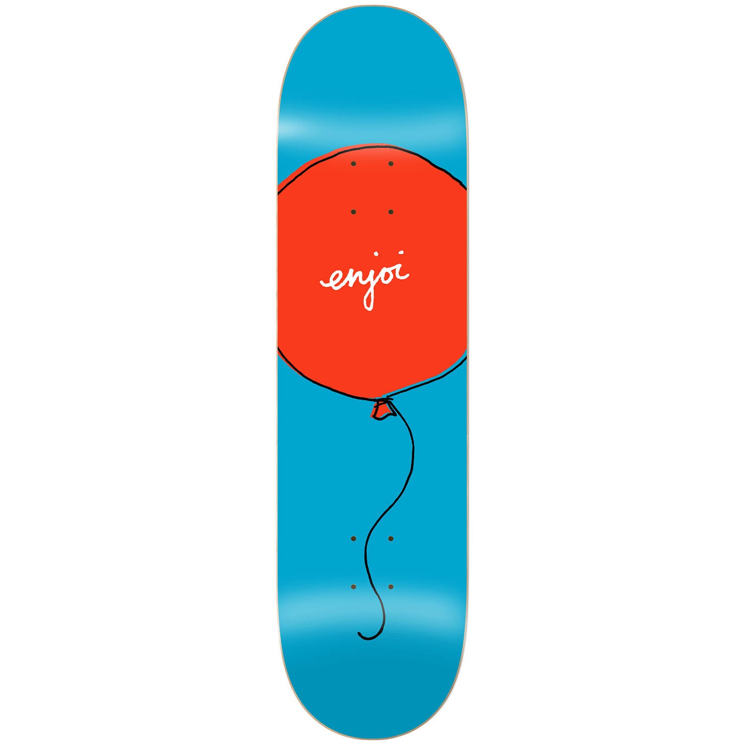 Enjoi Float Skateboard Deck - Red 8"