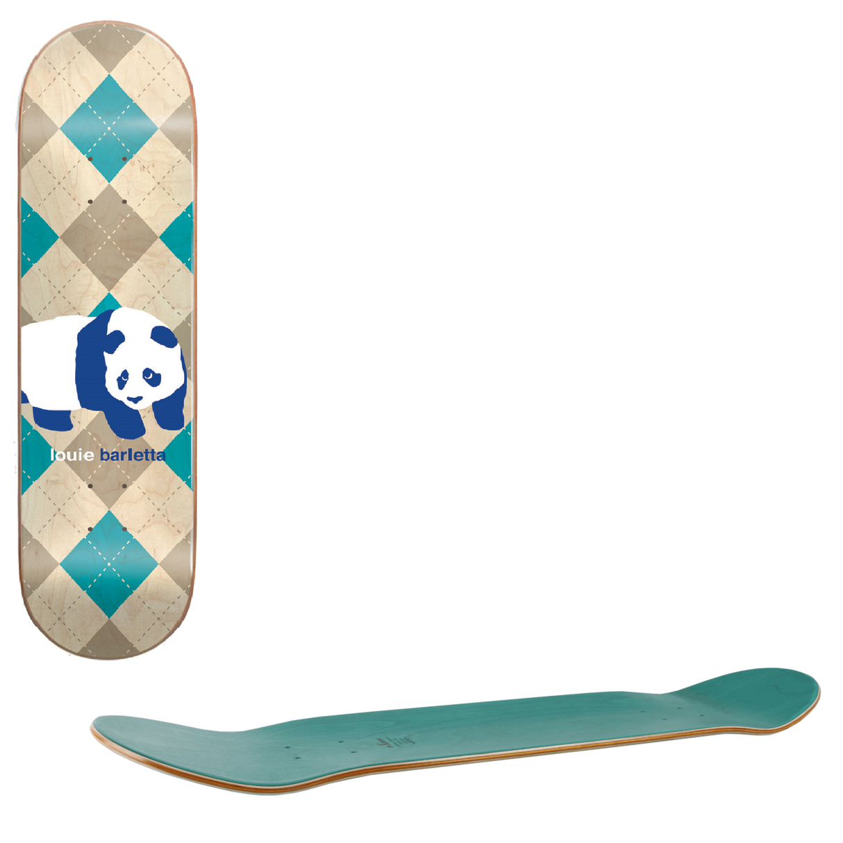 Enjoi Peekaboo Pro Panda Skateboard Deck - Barletta 8.25"