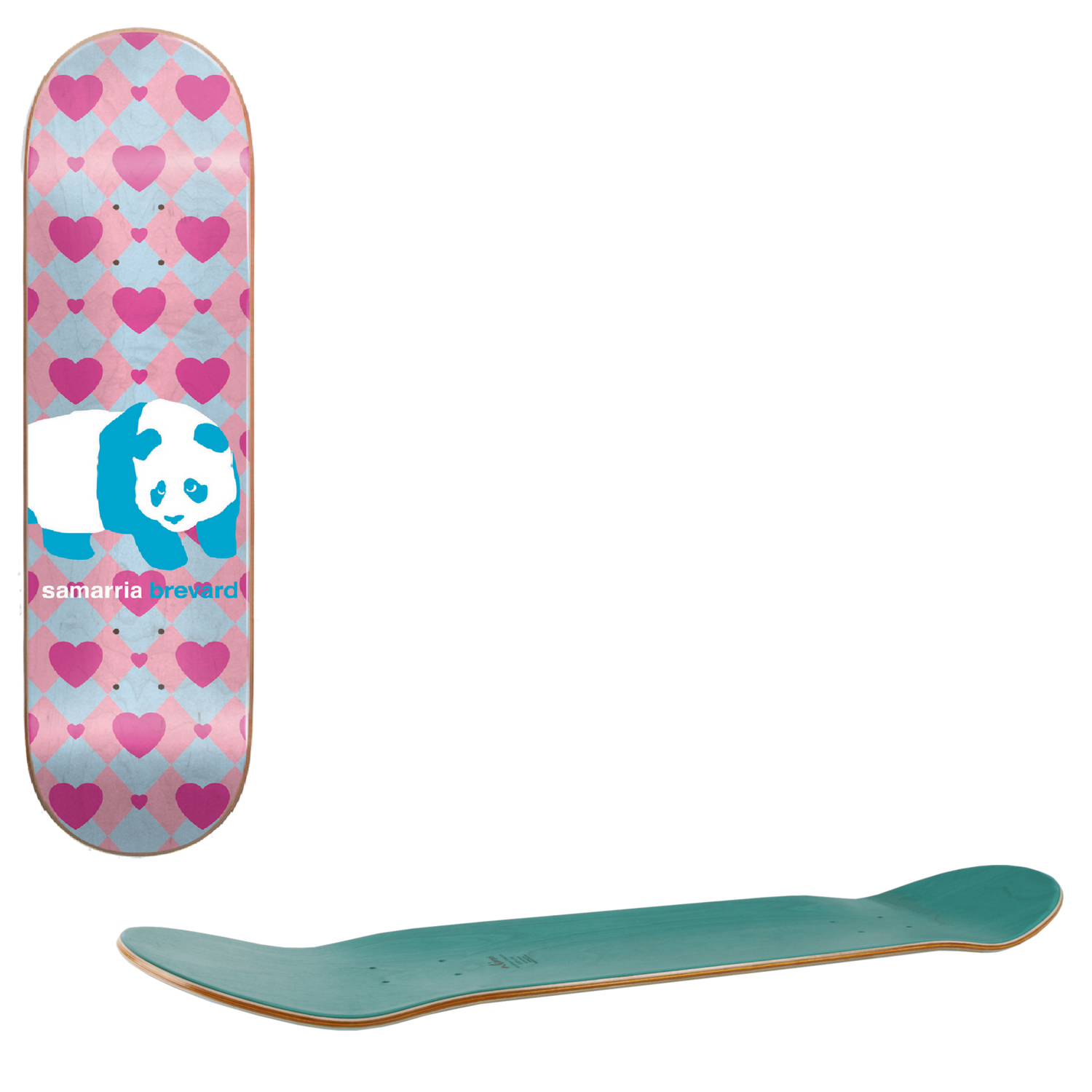 Enjoi Peekaboo Pro Panda Skateboard Deck - Samarria 8"