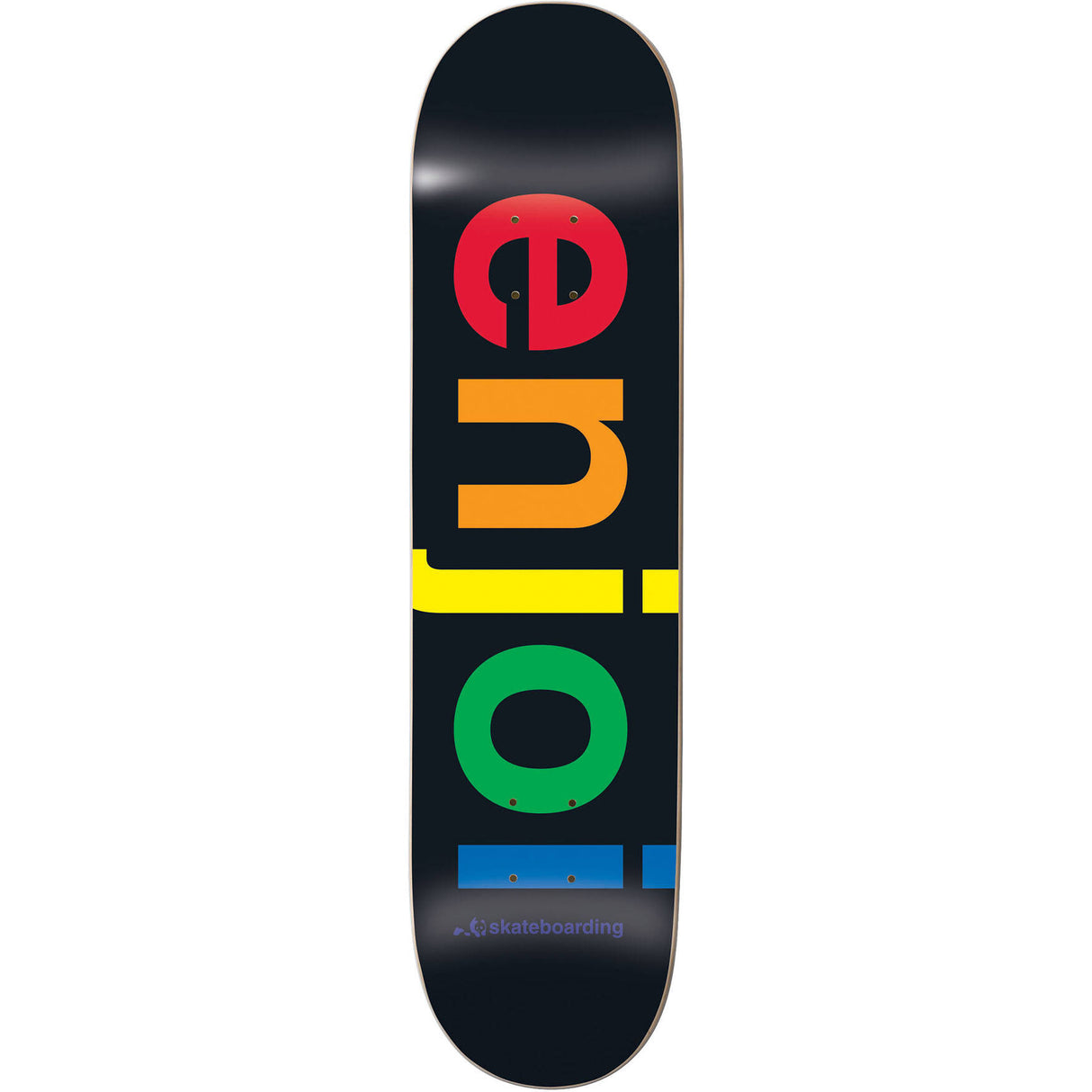 Enjoi Spectrum R7 Skateboard Deck - Black 8.5"