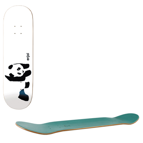 Enjoi Whitey Panda Logo Skateboard Deck - 8.25''