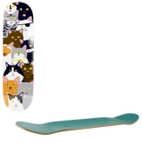 Enjoi Cat Collage Skateboard Deck - Multi 8.25"