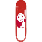 Enjoi Classic Panda Skateboard Deck - Red 8.5"