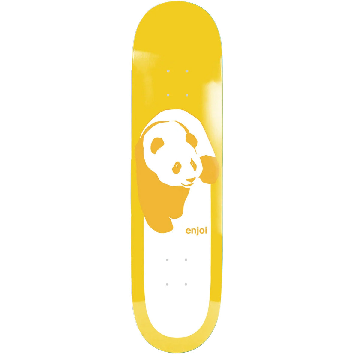 Enjoi Classic Panda Skateboard Deck - Yellow 8.25"