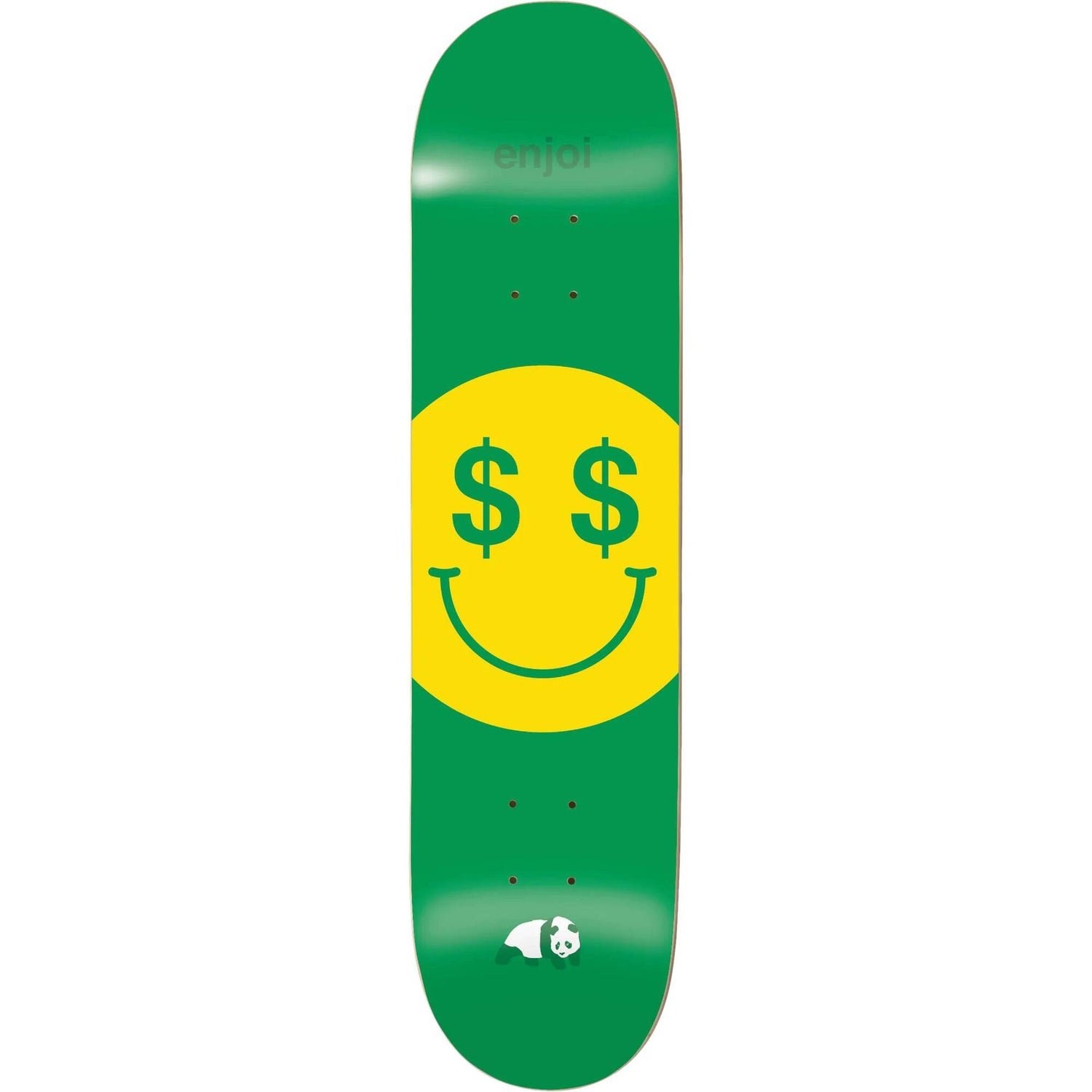 Enjoi Cash Money R7 Skateboard Deck - Green 8.25''