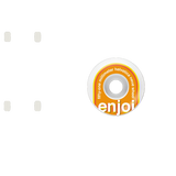 Enjoi Helvetica Neue Skateboard Wheels - Orange 51mm