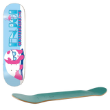 Enjoi Panda Vice Skateboard Deck - Blue 8.375''