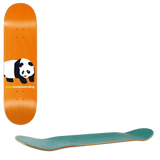 Enjoi Peekaboo Panda R7 Skateboard Deck - Orange 8.5''