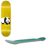 Enjoi Peekaboo Panda R7 Skateboard Deck - Yellow 8''