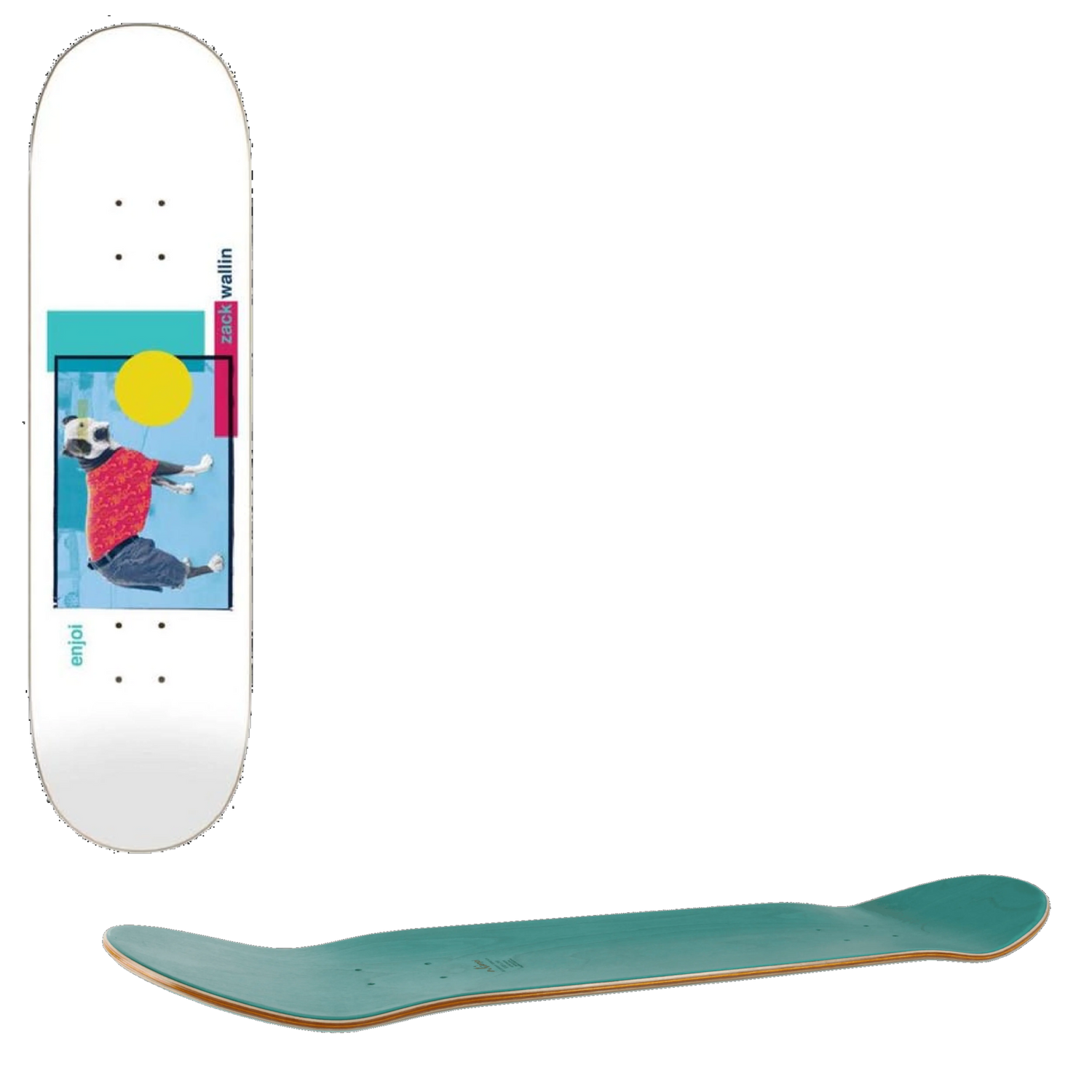 Enjoi Skart R7 Skateboard Deck - Wallin 8.25''