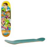 Enjoi Weekend At Louies R7 Skateboard Deck - Deedz 8.375''