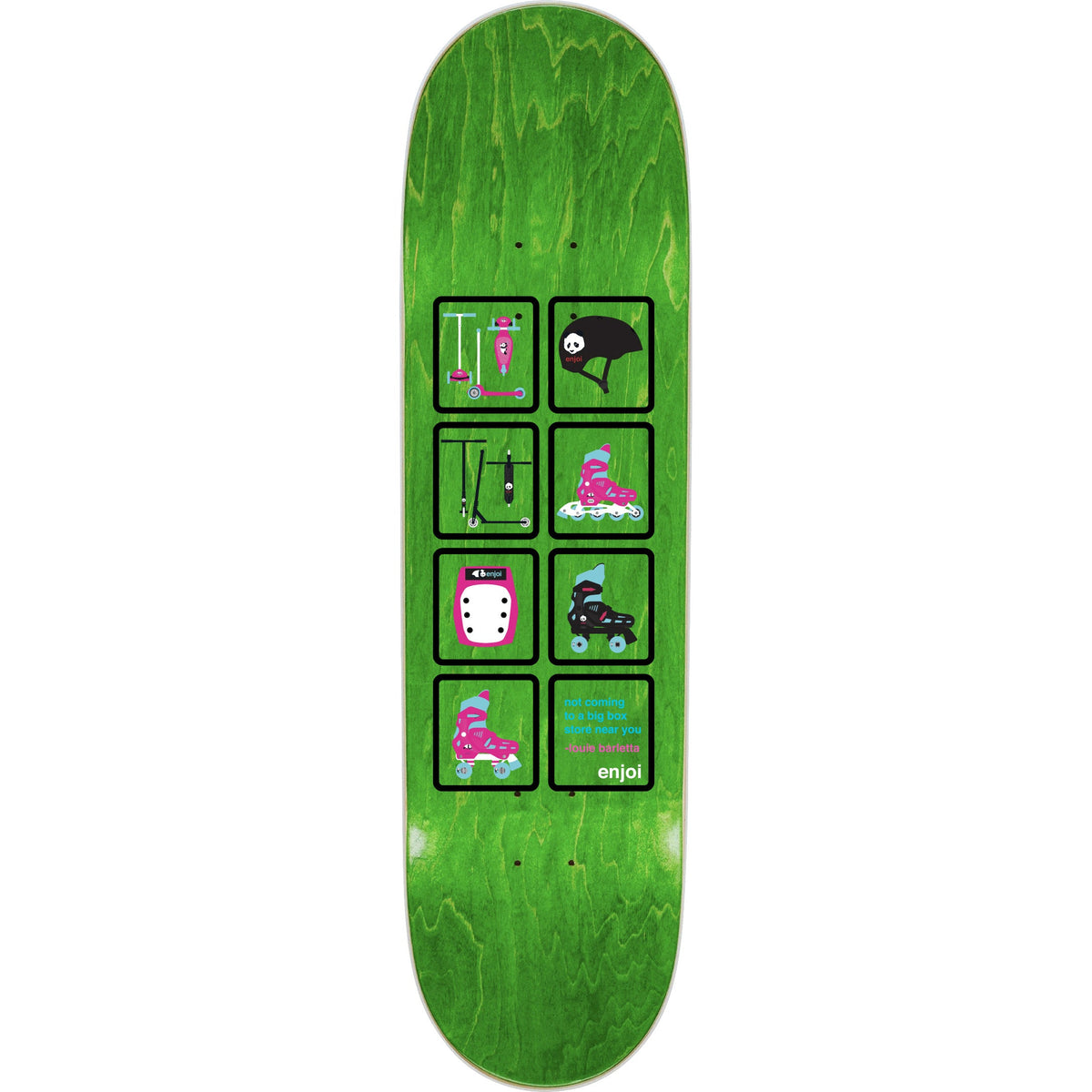 Enjoi Big Box Skateboard Deck - Plastic 8"