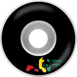 Enjoi Rasta Panda Complete Skateboard 8"
